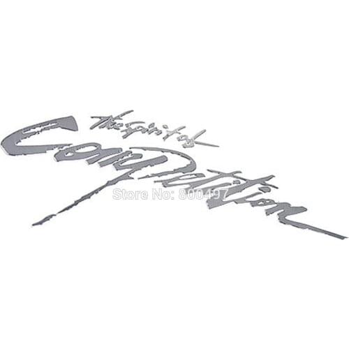 Newest 3D Car Trunk Nickel Alloy Badge Emblem Sticker Accessories Adhesive Car Styling Badge Decal For The Spirit of Competition