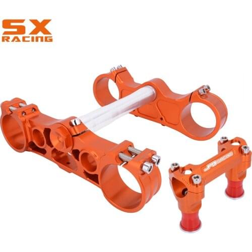 Motorcycle New Triple Tree Clamps Steering Stem And Bar Mount For KTM SX SXF XCF XCW XCFW EXC EXCF FC TC 125 150 250 350 450 530
