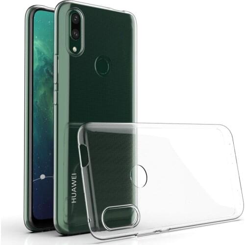 Transparent Phone Case For Huawei P20 Lite Y6 2019 Y5 Y6 Y7 Y9 2018 Y9 Prime 2019 Y5P Y6P Y7P Silicone Soft TPU Clear Back Cover