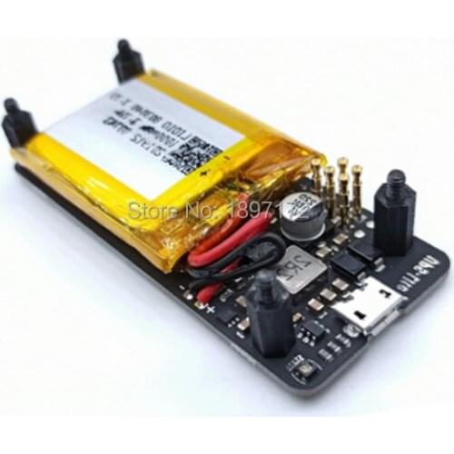 Raspberry Pi Zero W UPS-Lite Power Supply Board Power Battery power i2c MAX17040G indicator