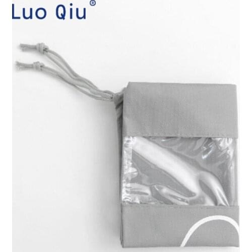 Grey shoe storage bag moisture proof moldy bundle pocket shoe cover travel portable shoes bag