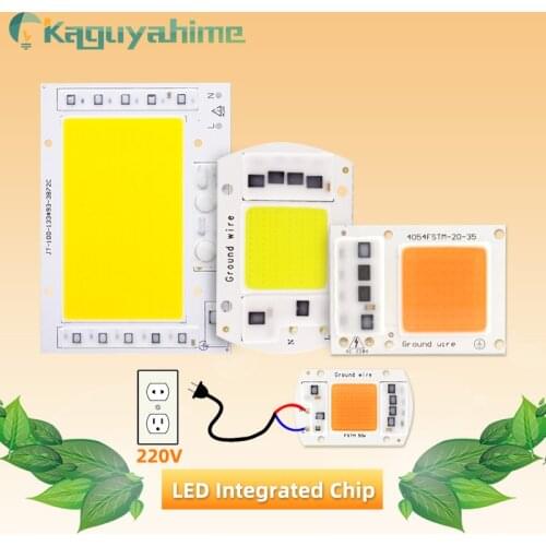Kaguyahime Growth/White Integrated COB LED Lamp Chip AC 220V 5W~100W 30W 20W 10W Smart IC Driver For DIY Floodlight Spotlight