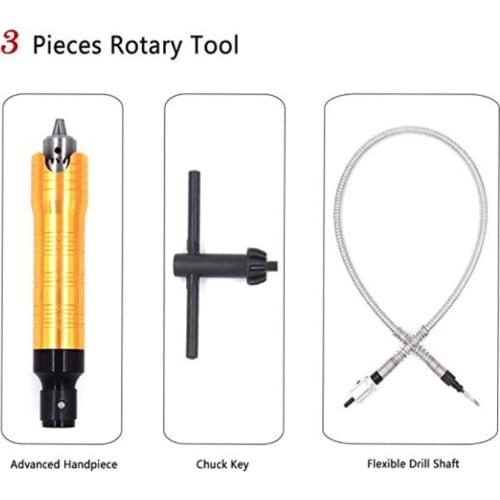 Rotary Quick Change Handpiece Flex Shaft 6mm Shank Tool For Foredom polishing motor Holder Hand Piece