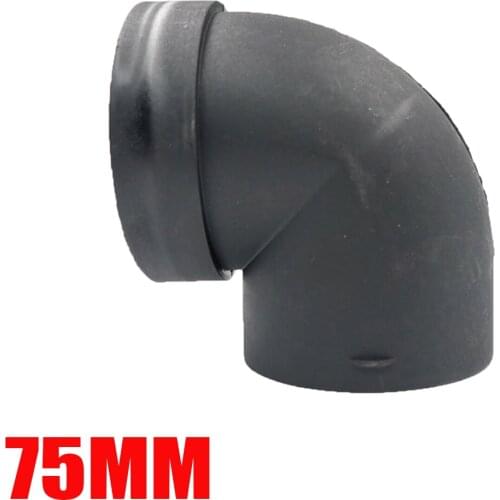 Air Vent Outlet Car Parking Heater Ducting L - 75MM Piece Elbow Bend Pipe Exhaust Connector For Webasto Eberspaecher Diesel
