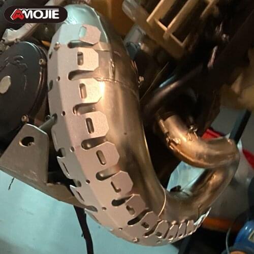 Motorcycle Exhaust Heat Shield Protector Guard for KAWASAKI KX250F KX450F KX250 KX125 KXF250 KXF450 Ninja 250R 250 300 400 Cover