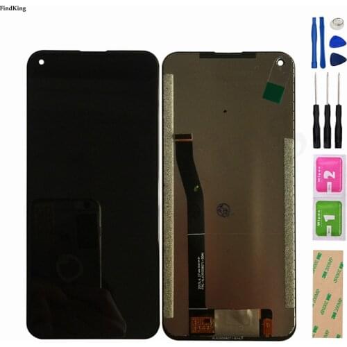 100% Tested New 6.35 inch LCD Display For Oukitel C17 Pro LCD Display+Touch Screen Digitizer Assembly LCD Replacement