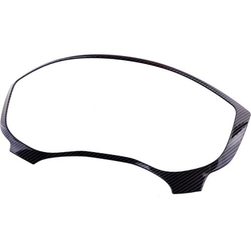 ABS Car Interior Dashboard Panel Frame Cover Trim Carbon Fiber Texture Fit for Ford Fusion Mondeo 2017 2018 2019 2020