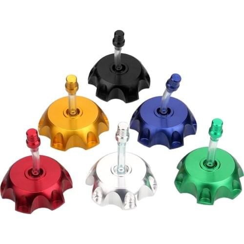 Aluminium Motorcycle Gas Fuel Tank Cap Lid Cover Replacement Gas Fuel Petrol Tank Cap Replacement Lid Tank Cap For 50-160CC