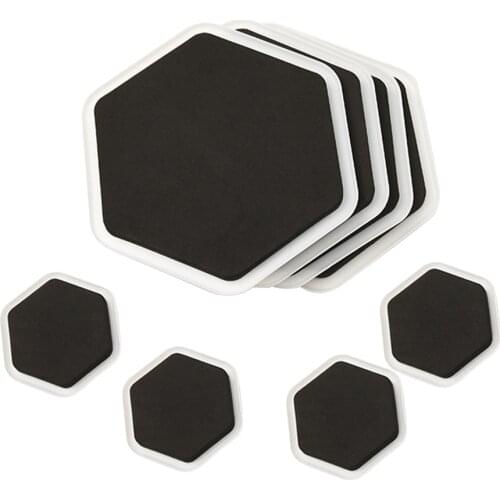 Sliders Wood Furniture Sliders Reusable Hardwood Floor Sliders Move Your Furniture Easy Table Chair Pad Mat LBShipping
