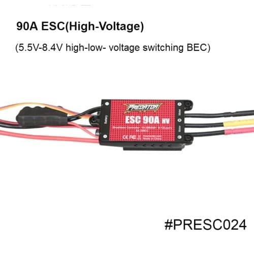 FMS 2000mm 2.0m Extra 330 90A ESC High Voltage (5.5V-8.4V high-low-voltage switching BEC) RC Airplane Plane Aircraft Model Part