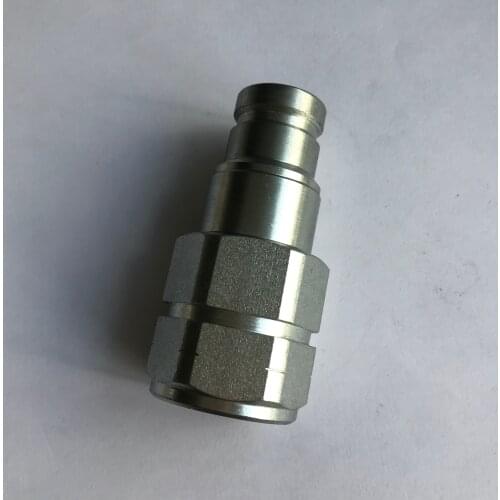 1/4" 3/8" 1/2" 3/4" and 1 inch BSP or NPT Thread male Flat Face Type Hydraulic Quick Coupling