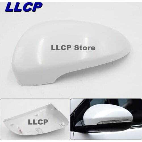 LLCP For Hyundai Tucson 2015-2019 Unpainted Rearview Mirror Cover Outer Mirror Cover Rearview Mirror Housing Shell Cap