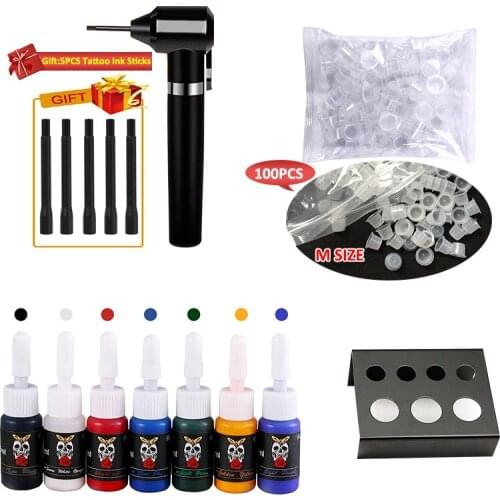 Tattoo Ink Set 5ml Color mixing Tattoo Ink Semi Permanent Natural Plant Pigment For Body Art Painting Pigment