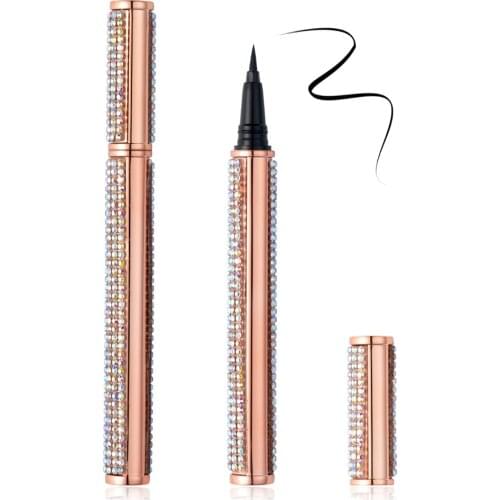 NEW 20pcs Diamond Magic Self adhesive Liquid Eyeliner Pencil Magnet-free Glue-free Waterproof Makeup Lash Gule Pen Wholesale