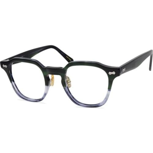 Prescription Lens Acetate Glasses Frame Retro Unisex Full Rim Optical Eyewear Brand Designer Anti-reflective Reading Eyeglasses