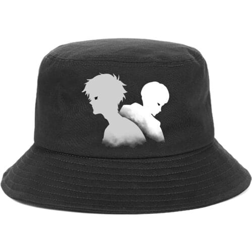Anime DEVILMAN crybaby Bucket Hat teenager Outdoor Summer Hip Hop Beach Sun Caps unisex Streetwear Chapeau Caps Fisherman Caps