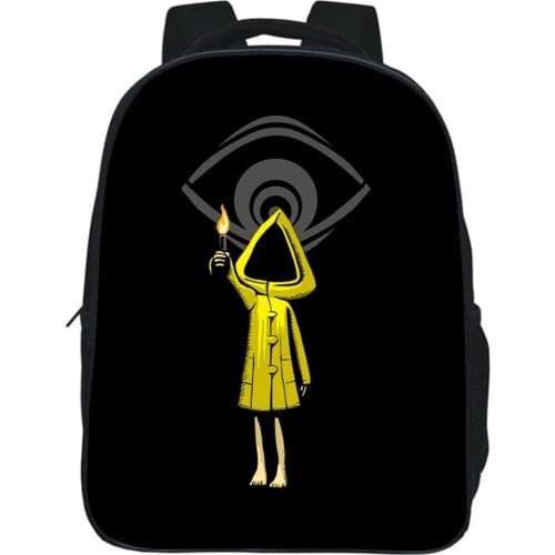 Game Little Nightmares Backpack Boys Girls School Bags Children Book Bag Fashion Casual Backpack Kawaii Cartoon Rucksack