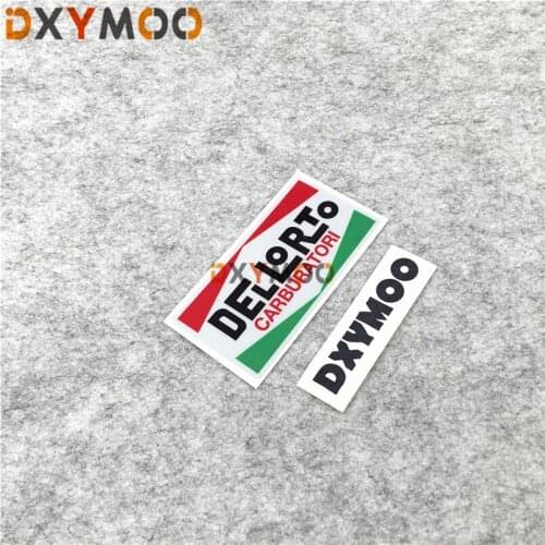 Car Styling Motorcycle Bike Car Sticker Decals Reflective for Italy PIGGIO DELLORTO POLINI 10x5cm