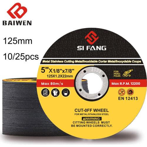 125mm 5 inch Metal Cutting Disc Cut Off Wheels Dremel Saw Blades Resin Fiber Circular Rotating Tool Manual electric Accessories