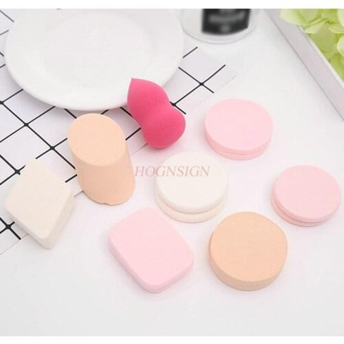 13 Pcs Dry And Wet Makeup Puff Beauty Hoist Edging Puff Makeup Remover Cotton Sale