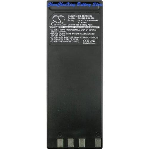 Cameron Sino 6800mAh Battery 505596, LBA 500 for Sennheiser LSP 500 Pro