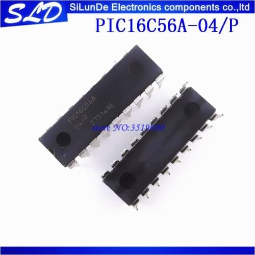Free Shipping 10pcs/lot PIC16C56A-04/P 16C56A PIC16C56A 04/P DIP18 new and original in stock