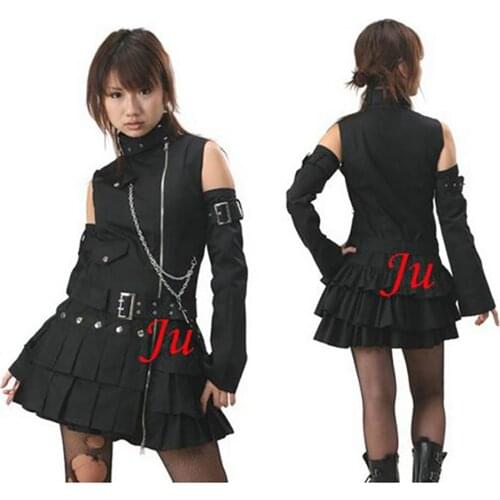 Gothic Lolita Punk Cotton Fashion Dress Cosplay Costume Tailor-made[CK249]