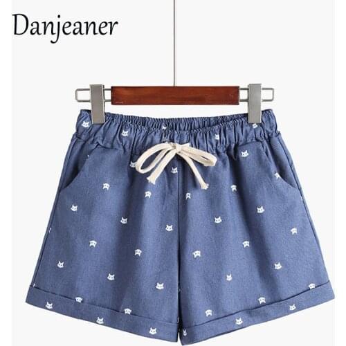 DANJEANER Womens Summer Shorts