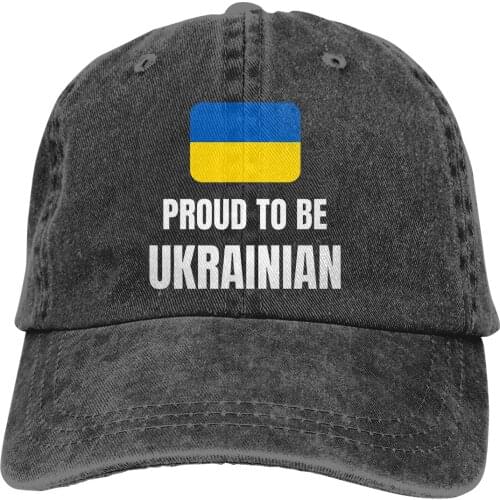 Proud To Be Ukrainian Baseball Cap cowboy hat Peaked cap Cowboy Bebop Hats Men and women hats