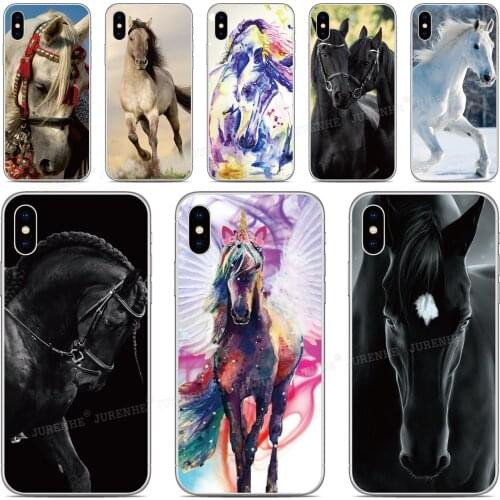 DIY Custom Photo Logo For Blackview A80 A60 BV9600 BV6300 Pro Phone Case For OnePlus 9 8 5G 6 7 7T Pro Running Horse Cover
