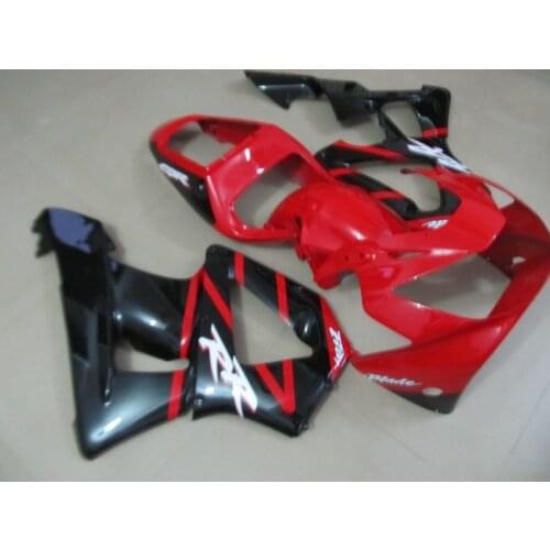 Injection mold Fairing Kit for HD CBR900RR 929 00 01 CBR 900RR 2000 2001 CBR900 ABS Red black Fairing