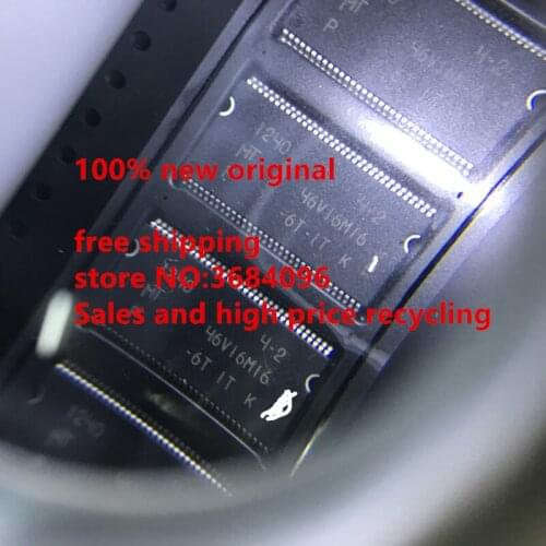 MT48LC16M16A2P-75 IT:D MT46V16M16P-6T NEW free shipping 5PCS/LOT