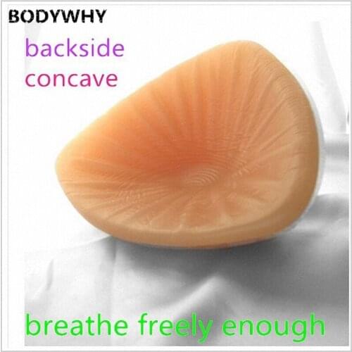 NEW Cheap Hot Silicone Breast Form Woman Boob Prosthesis Tits For Mastectomy Breast Cancer Gifts 1P