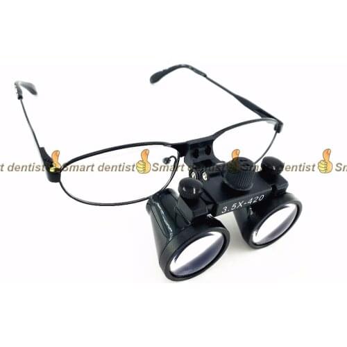 New Dental 3.5x Binocular Loupes Magnifying Surgical Glasses Optical 420mm dentistry tool dentistry equipments surgical loupes