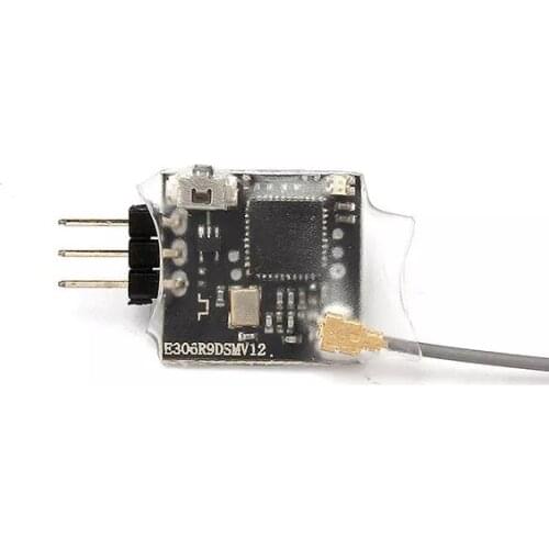 New style Radiolink R6DSM 2.4G 10CH DSSS FHSS Receiver for AT9 AT9S AT10 AT10 PPM SBUS Output