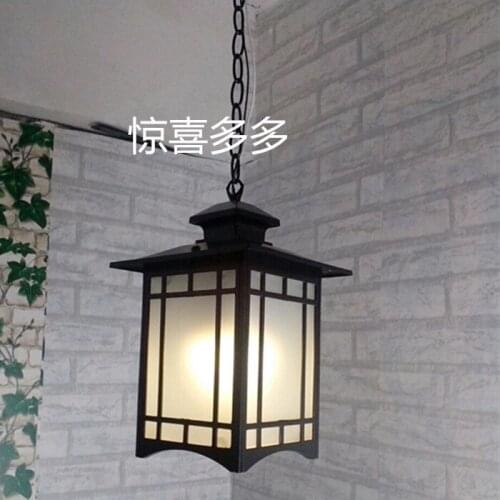 Outdoor Light Retro lamp pastoral Chinese Pendant lamps outdoor pastoral lighting corridor dining room Pendant Lights FG203