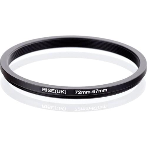RISE(UK) 72mm-67mm 72-67 mm 72 to 67 Step down Filter Ring Adapter