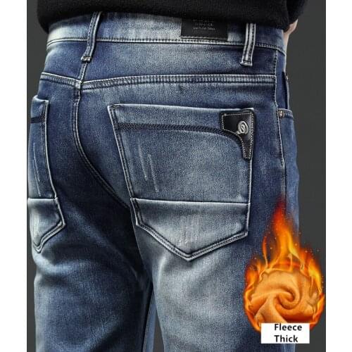 SHAN BAO Men's Skinny Jeans