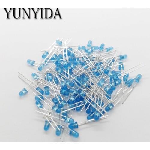Blue 14-12 3mm LED BLUE light-emitting diode 1kpcs = 1000pcs/lot