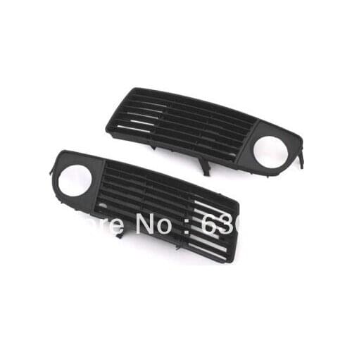Replacement Front Lower Side Cooling Air Grille with Fog Light Cutout For Audi A6 C5 (99-01)