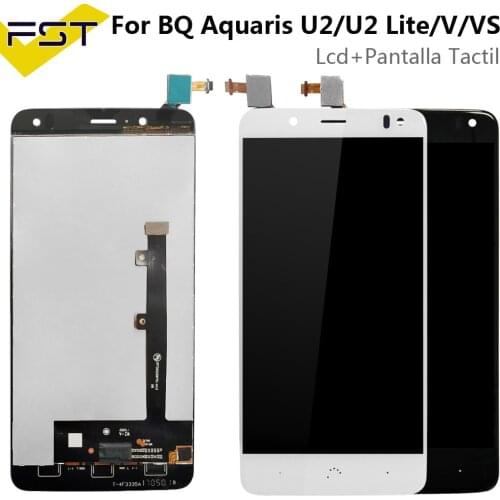 For BQ Aquaris U2 / U2 Lite For BQ Aquaris V / VS LCD Display Touch Screen Assembly with Frame LCD Panel Tactil