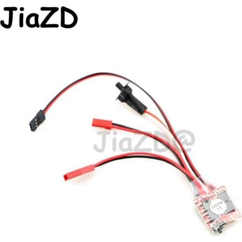 3.0V-9.4V 2KHz Driver Frequency RC ESC 20A Brush Motor Electronic Speed Controller W/ Brake For RC Car Boat Tank Helicopters