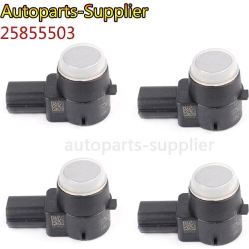 4PCS/Lot original Silver color 25855503 0263003704 Fits For GMC PDC Bumper Backup Reverse Parking Assist Sensor