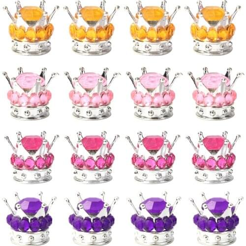 4pcs Universal Car Styl Bling Rhinestone Silver Crown Wheel Tire Valve CAPs Copper Core Auto Truck Tyre Rim Stem Dust Air Cover