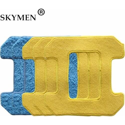 5pcs/set Window Clean Dry Wet Mop Cloth for Hobot 268 Vacuum Cleaner
