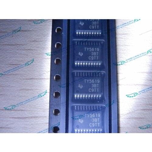 5PCS/LOT TLV5619IPWR TLV5619IPW TLV5619 TY5619 TSSOP-20 IC DAC 12BIT 1CH 2.7-5.5V