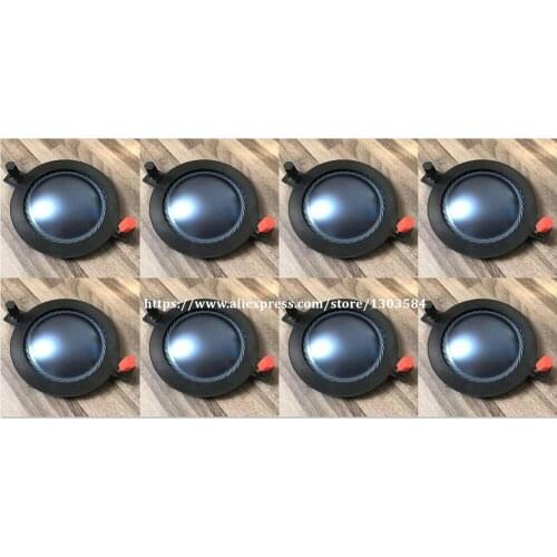 8pcs Diaphragm For B&C DE82 DE82TN DE85 DE750 DE75TN 8ohm VC 74.46MM Fast-on Connector Blue Titanium