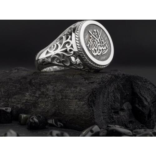 925 Sterling Silver ring custom design name and pattern Jewelry Made in Turkey in a luxurious way for men with gift High-qualit