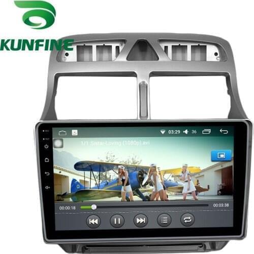 Octa Core Android 10.0 Car DVD GPS Navigation Multimedia Player Deckless Car Stereo for Peugeot 307 2002-2013 Radio WIFI