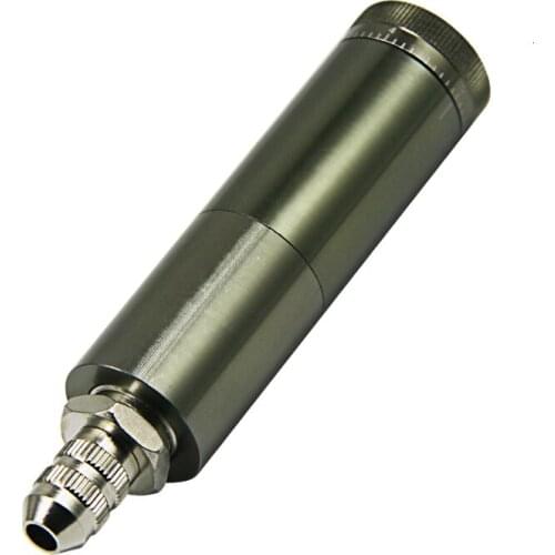 BF-25 thimble type dispensing valve with scale adjustment, precision dispensing valve, inlet size: 1/8" npt(f)